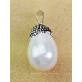 Multi-Color Round Natural Pearl Pendant Jewelry